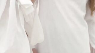 GirlMormons.com - Innocent Mormon teenager welcomes a new member to the church by suc