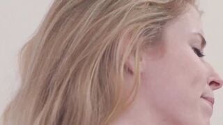 GirlMormons.com - Hesitant Mormon teenager loosens up, rubbing her sacred twat as a f
