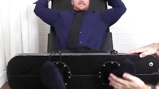 MaleFeetXXX.com - Frey's tickle session leaves him squirming with pleasure