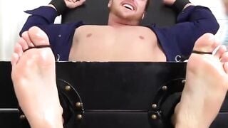MaleFeetXXX.com - Frey's tickle session leaves him squirming with pleasure