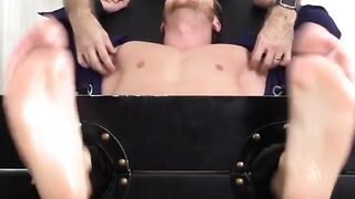 MaleFeetXXX.com - Frey's tickle session leaves him squirming with pleasure