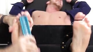 MaleFeetXXX.com - Frey's tickle session leaves him squirming with pleasure