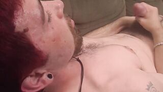 Gorgeous Samuel Phatom hauls his dick and gives his fans a great stroke show