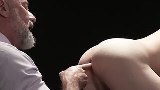 Jack Bailey's finger fucking leads to cum from slim Jack