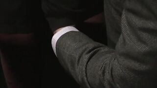 Jack Bailey's finger fucking leads to cum from slim Jack