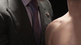 Jack Bailey's finger fucking leads to cum from slim Jack