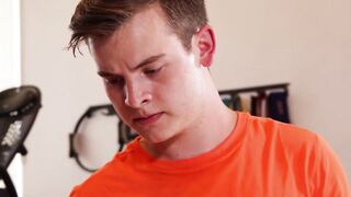 Ryan Russo lets Jack Waters fucks him to keep his dirty secret