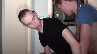 Kameron Frost slides his dick deep into Jonathan Darko tight ass