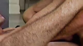 Vintage macho gay Matt and Jim have ass pounding and cock eating time