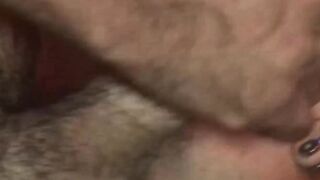 DaddyBreeding.com - Twink got caught by daddy while wanking and takes a bareback poun