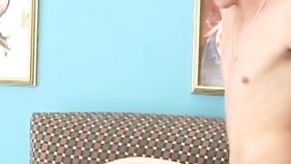 OTBXXX.com - Young Latino enjoys hard anal bang with his boyfriend until cum eruption