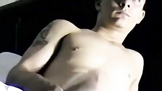 JoeSchmoeXXX.com - Straight guy Bruce pumps out a massive load of hot cum