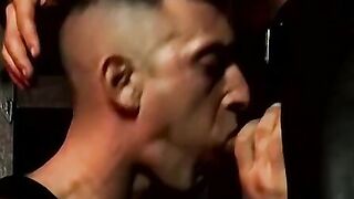 FilthyPissPlay.com - BDSM jockstrap studs pounding doggystyle after brutal throat-fuc