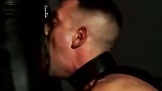 FilthyPissPlay.com - BDSM jockstrap studs pounding doggystyle after brutal throat-fuc