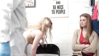 Babe caught stealing sucking and banging the dirty officer