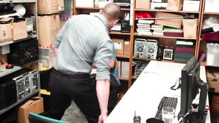 BoyPunish.com - Young Asian's rough, raw barebacking by an officer for his thievery