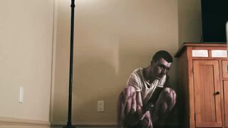 DisruptiveMovie.com - Hoss Kado deepthroats Carter Woods after raw rimming in ghost t