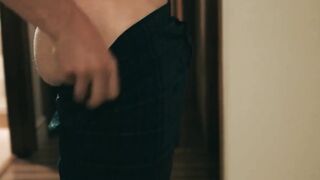 DisruptiveMovie.com - Hoss Kado deepthroats Carter Woods after raw rimming in ghost t