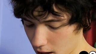 Blonde twink Preston Andrews banging emo gay after mutual BJ