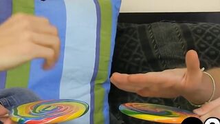 Young gay Preston Andrews sucking big cock before pounding