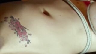 PussyCatsLatex.com - Curvaceous Asian lesbian's anal play and bondage toying