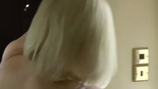 MatureLacey.com - Lacey Starr's plastic dick sucking and sex doll oral with a facial
