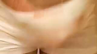 TwinkUndie.com - Kelly Cooper's big uncut cock stroke and explosive cum blast