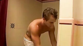 TwinkUndie.com - Kelly Cooper's big uncut cock stroke and explosive cum blast