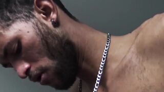 Gorgeous dude Kavano offered cash to shove my huge cock into his mouth