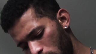 Gorgeous dude Kavano offered cash to shove my huge cock into his mouth
