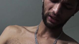 Gorgeous dude Kavano offered cash to shove my huge cock into his mouth