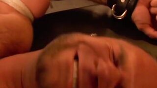 MuscleJockBound.com - Chest pins and ropes on a muscular hunk for a intense and eroti