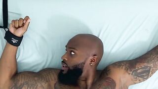 Hunky Dallas woke up on the tickle table and got his feet and armpits tickled by a ha
