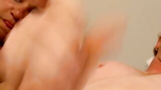 Two homosexual perverts have a hardcore bare fucking party