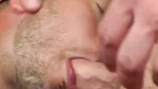 GayOver30.com - Mark fucks Austin in a few different positions until they both cum ha