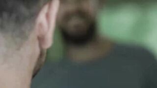 DisruptiveMovie.com - Muscular Beau Butler worships bearded Mason Lear's sweaty feet