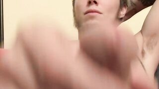 Sexy inked dude Blinx strokes his meat and earns that extra cash he needs