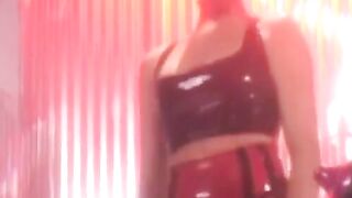 PussyCatsLatex.com - Lesbian dominatrix's latex sub toying session
