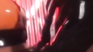 PussyCatsLatex.com - Lesbian dominatrix's latex sub toying session