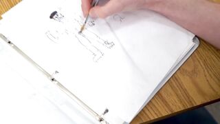 Cyrus Stark shows Jordan how big his dick is and fill his ass
