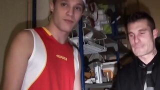 Horny Kameron Frost fucks Picwik in his suit and tie