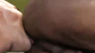 Jock Dannii Devine rimmedÂ  and rammed the sweaty hairy asshole of black Rio Starr