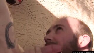RealAltGuys.com - Tattooed ginger twink gets his ass licked and dick sucked by a horn