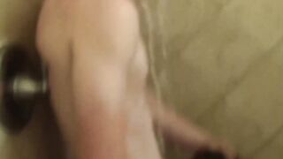 White jock sucks dick from different men