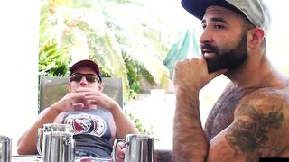 HardcoreBears.com - Inked bear treats older homo asshole with rough bareback pounding