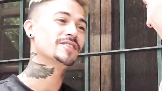 SayUncleNetwork.com - Straight Latino's raw anal ride on a cock for the first time