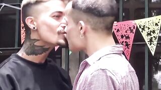 SayUncleNetwork.com - Straight Latino's raw anal ride on a cock for the first time