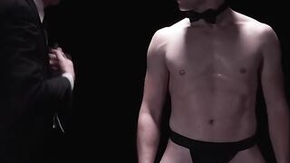 Poor teen twink gets ass banged by Masters bigcock