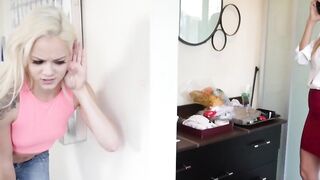 Sexy MILF Alexis loves licking Elsas young sweet cunt Hoe 2