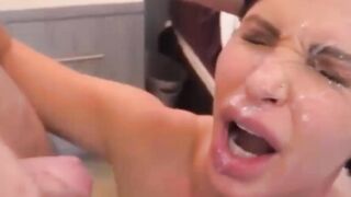 Big massive huge facial cumshot compilation
